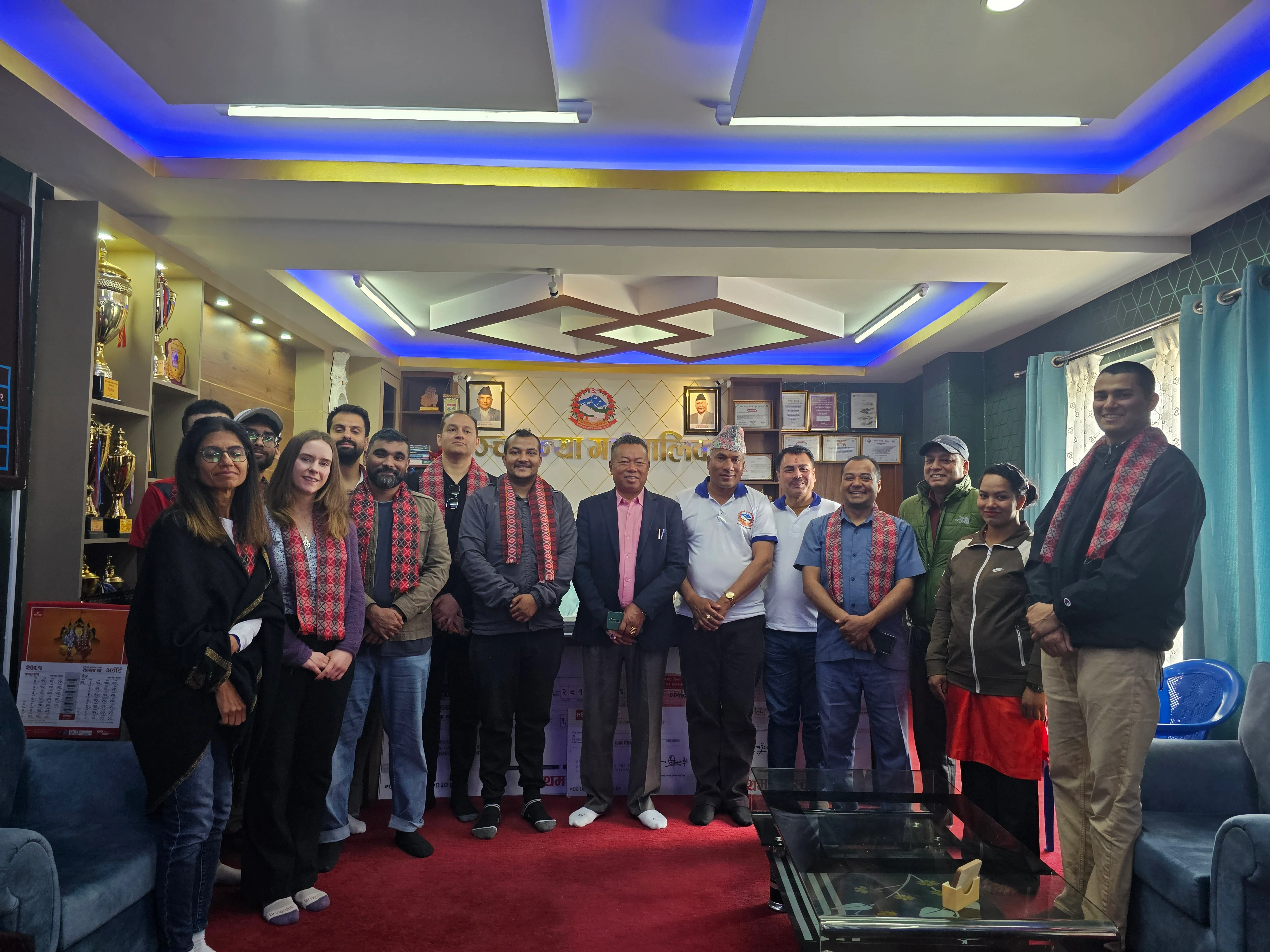 Meeting with a Mayor in Rural Nepal