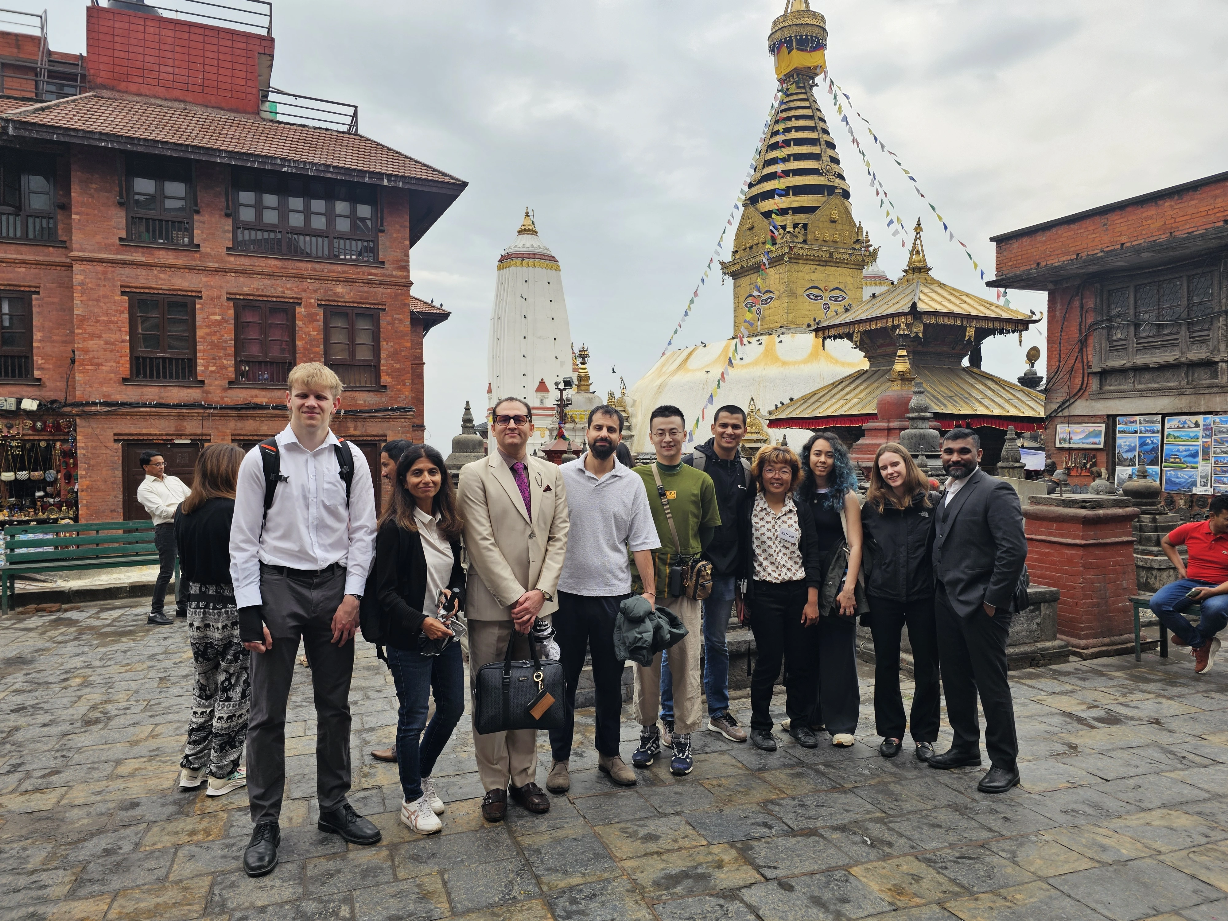 Visit of Swayambhu